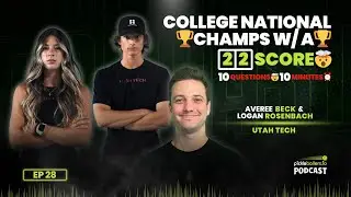 APP College National Champions: Utah Tech's Averee Beck & Logan Rosenbach. Episode 28
