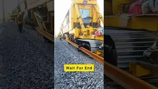 Railway high technology viral construction machine video🫢👌!#shorts #trendingshorts #viralvideo #new