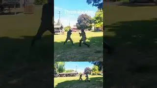 Longsword Thrust #sword #martialarts #fencing #hema #sparring #meyer #longsword