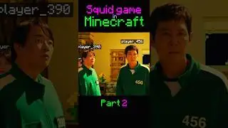 Squid Game in Minecraft Part 2 #squidgame #minecraft