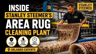 Inside Stanley Steemer&rsquo;s Area Rug Cleaning Plant | Orlando Experts