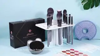 EIGSHOW Beauty: Makeup Brushes Cleaning, Drying and Shaping in a whole kit?💋