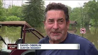 Village of Clinton hit hard by flooding