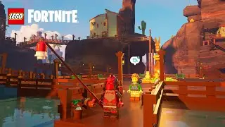 LEGO Fortnite Decore mi aldea en el oasis...