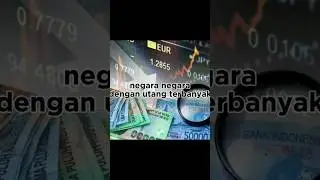 negara dengan utang terbanyak #jepang #china #america