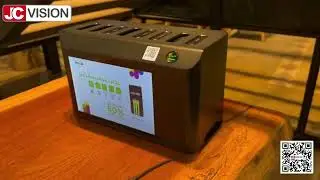 Dual-Revenue Kiosk: Power Bank Rental + Digital Advertising