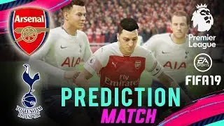 ARSENAL vs TOTTENHAM SPURS | FIFA 19 EPL Predict Matchday 14 | Broadcast Camera - 1080HD