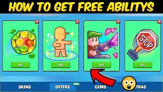 HOW TO GET FREE ABILITYS IN STUMBLE GUYS #stumbleguys #freeability