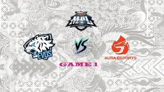 EVOS LEGENDS vs AURA FIRE MATCH 1 | MPL SEASON 8