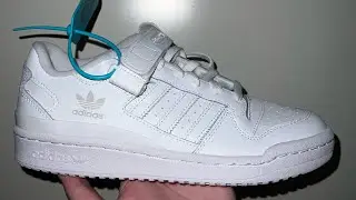 Adidas Forum low белые обзор