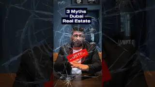3 crazy myths about Dubai Real Estate market busted ❌ #dubairealestate #dubainews #dubaifacts #myths