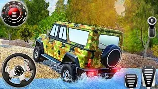 Offroad Army Jeep Drive - 4x4 Driving Simulator - Android GamePlay