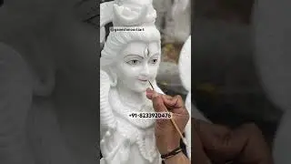 Marble Shiva parivar murti - Marble Shiva family statue - Marble murti maker from Jaipur india