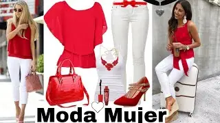 LA COMBINACI&Oacute;N PERFECTA  IDEAS PARA COMBINAR Y LUCIR  PRENDAS  ROJO Y BLANCO EN TUS OUTFITS DE MODA