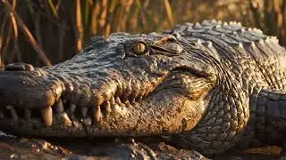 Life Begins in Silence | Crocodile Eggs Hatching & Baby Crocodiles’ First Journey | 4K Wildlife