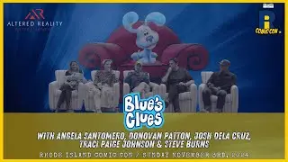 A BLUE'S CLUES REUNION (Rhode Island Comic Con 2024)