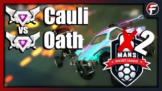 1ST EVER 2MANS SERIES | Cauli vs Oath | Rocket League 1v1 - Bo3