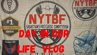 DAY IN OUR LIFE VLOG: NEW YORK TRANSGENDER BODYBUILDING FEDERATION #nytbf@SabastianRoyNoriega