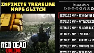 NEED LAKE ISABELLA MAP? DO THIS! INFINITE TREASURE MAPS GLITCH - RDR2 ONLINE - RED DEAD ONLINE