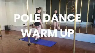 Follow along warm up (advanced, no pole required)