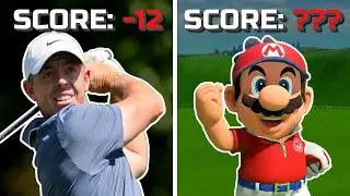 Can I Beat Rory McIlroy in Mario Golf?