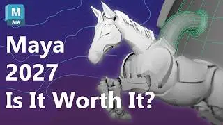 Maya 2027 New Features EXPLAINED: Smart Bevel, Horse Animation, And More