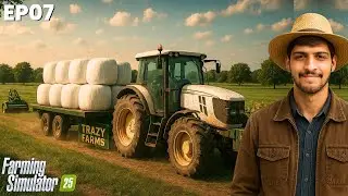 GOING TO MAKE OUR OWN SILAGE | 0 TO 100 MILLION | EP07 | FARMING SIMULATOR 25 @TrazyL01