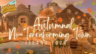NO TERRAFORMING Autumncore Town Island Tour | Animal Crossing New Horizons