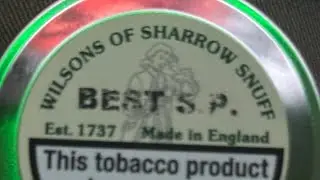 Wilson&rsquo;s of Sharrow&rsquo;s Best S.P. Nasal Snuff Review
