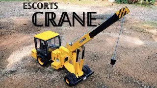 ESCORTS CRANE ~ Miniature making with Cardboard | Time 4 MANVEE