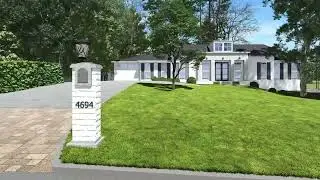Tall Pines Passage | 360&deg; Front Yard Landscape Design in Buckhead, GA by John Franklin Landscapes