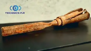 Rusty Chisel Restoration - Grandpa's Toolbox