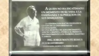 Semblanza Vida & Obra del Ing. Jorge Matute Remus