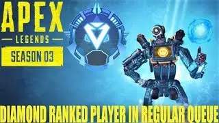 Apex legends Season 3 Diamond Ranked Player In Regular Queue