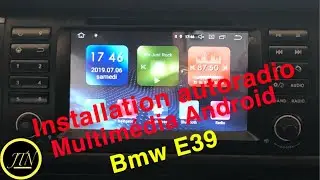 Installation autoradio GPS Multimédia Android 7.1 BMW E39