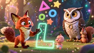 Learning Time with Baby Fox | Fun Nursery Rhyme Song for Kids