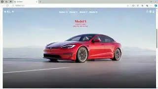 How to Build a Tesla Clone Using Html css js | Project🤫🥱🤫🤫#youtubeshorts #viralshorts #webdesign
