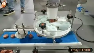 HANJUE Small dough divider/encrusting machine+pressing device for paste