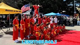Sifu Meng Kung Fu Academy at San Francisco Chinatown Portsmouth Square