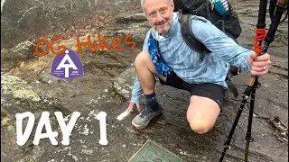 Аппалачская тропа. Поход. День 1. От домика Амикалола до приюта Стовер-Крик.