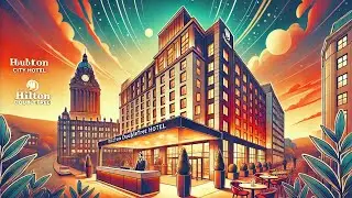 Hilton DoubleTree Hotel - Leeds City Centre 🏨 | Review & Walk Around Tour! 🚶‍♂️✨