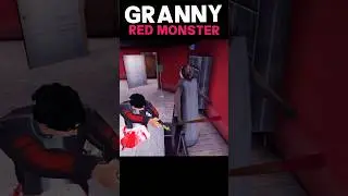 Granny with red monster 💯💯#shorts