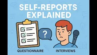 SELF-REPORTS: What Are They and What Are the CHARACTERISTICS?