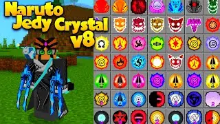 COMO INSTALAR A NOVA ATUALIZAÇÃO DO NARUTO JEDY CRYSTAL V8 NO MINECRAFT PE! (Mcpe)