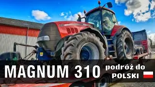 Case IH Magnum 310 martinflashgordon podróż do Polski