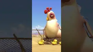 Oscar is Giving Sus Vibes to The Baby Chicks #oscarsoasis #cartoon #sus