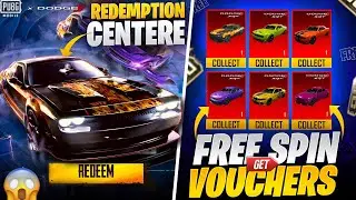 😱 Free Dodge Super Cars is Here | Get Free Redeem Codes For Everyone | Get Free Dodge Car 🤩 | PUBGM