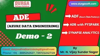 AZURE DATA ENGINEERING tutorials || Demo - 2 || by Mr. N. Vijay Sunder Sagar On 12-09-2025@7PM (IST)