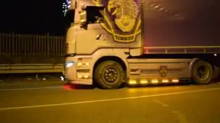 Scania open pipe