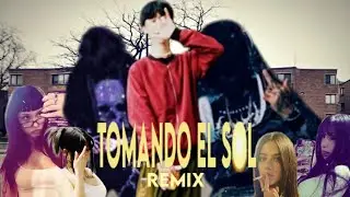 LIL TRASH - TOMANDO EL SOL REMIX FT.@KidroXD @LIL-KUSH-777 (Visualizer)